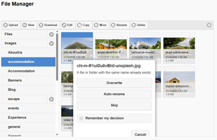A file with the same file name
